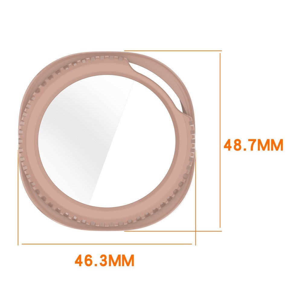 Samsung Galaxy Watch 8 Classic (46 mm) Hard Plast Deksel med Innebygd Skjermbeskytter - Svart
