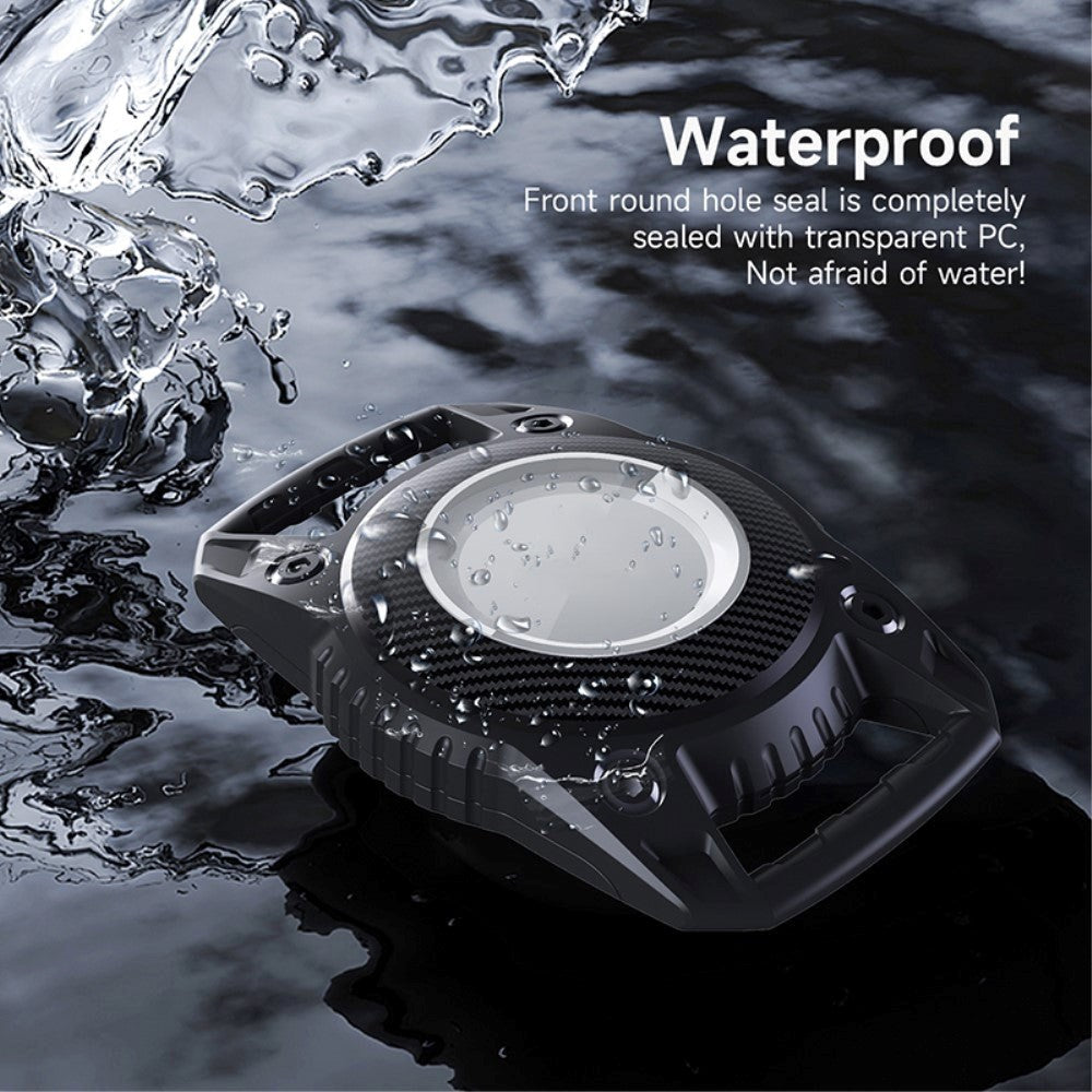 AirTag Vanntett Fleksibelt Plast Deksel - Blå