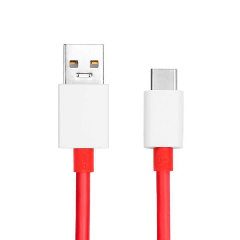 OnePlus USB-A til USB-C Kabel 1.5m - Rød