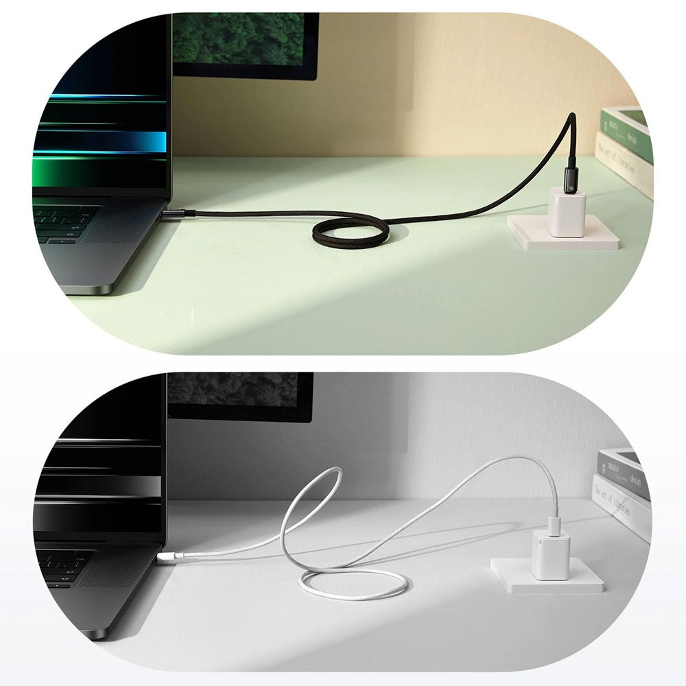 Baseus 100W USB-C til USB-C Kabel 480 Mb/s - 1 m - Svart