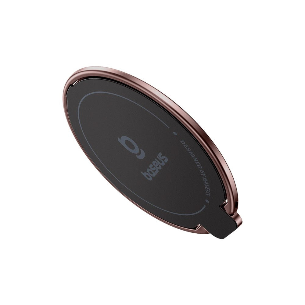 Baseus MagPro II Ring Holder til Mobil m. Støttefunksjon - MagSafe Kompatibel - Rose Gold