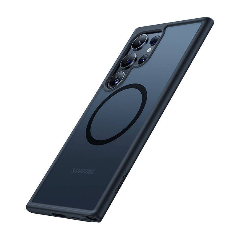 TORRAS Samsung Galaxy S24 Ultra Fleksibelt Plast Deksel - MagSafe Kompatibel - Svart