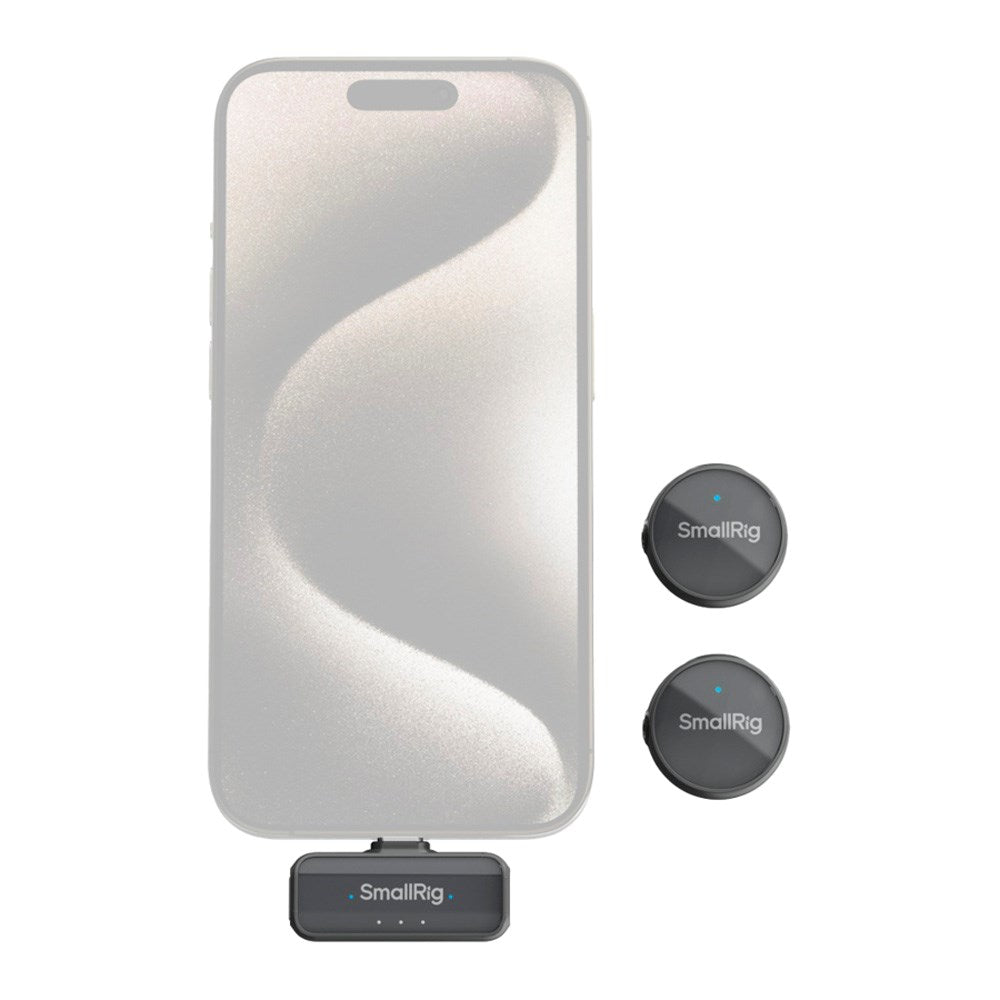 SmallRig 4934 S 60 Trådløs Mikrofon - USB-C - Svart