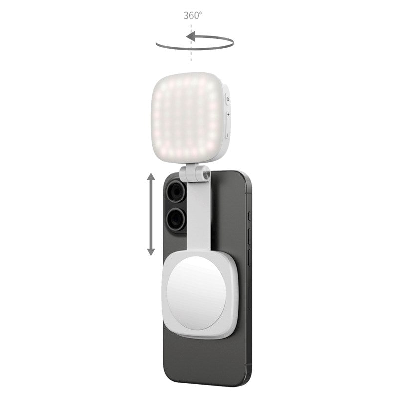 SmallRig 4933 Vibe P48 LED Lys for Mobil - MagSafe Kompatibel - Hvit