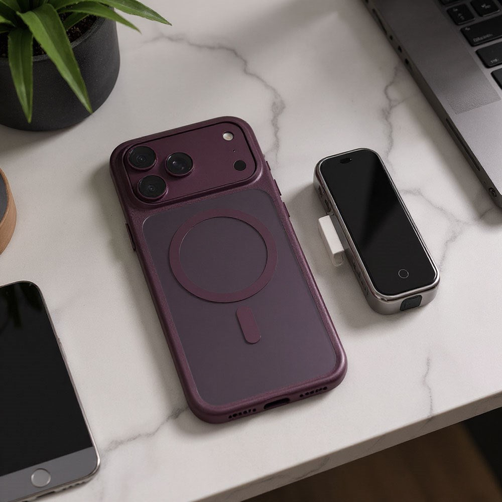 iPhone 18 Pro Max / 17 Pro Max TORRAS Guardian Mag Deksel - MagSafe Kompatibel - Lilla