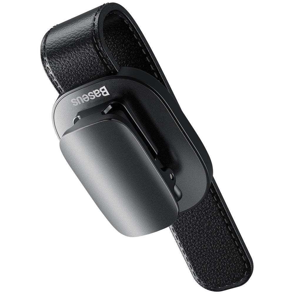 Baseus Holder for Briller - Klemmefeste på Solskjerm - Svart