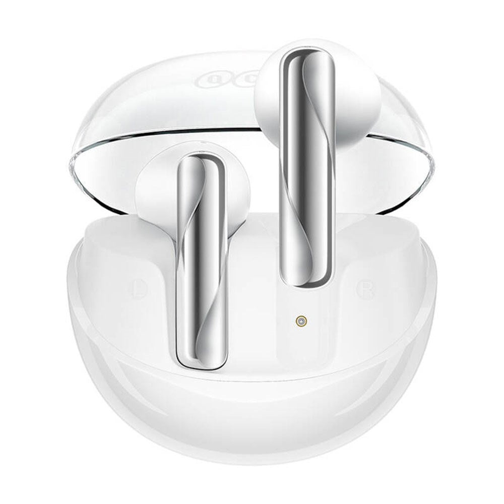QCY AilyBuds Clear True Wireless In-Ear Hodetelefoner - Hvit