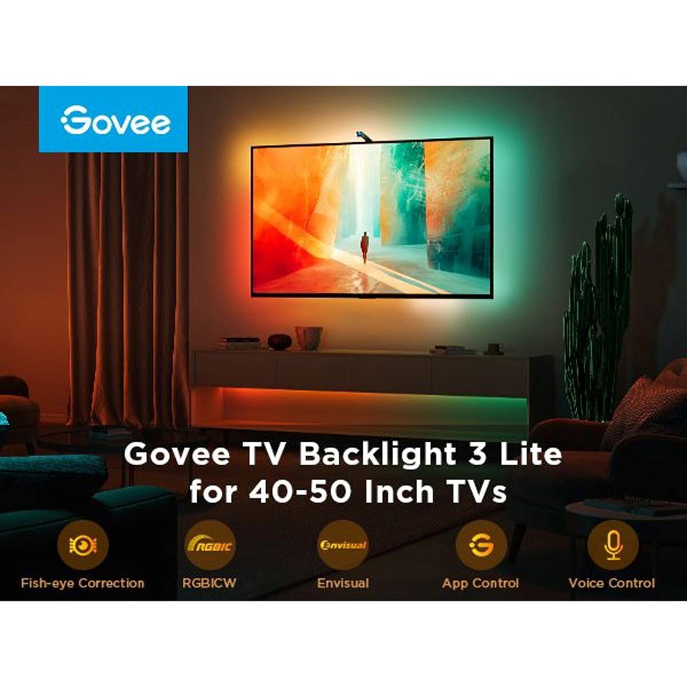 Govee 3 Lite TV Backlight - 40 - 50" - Svart