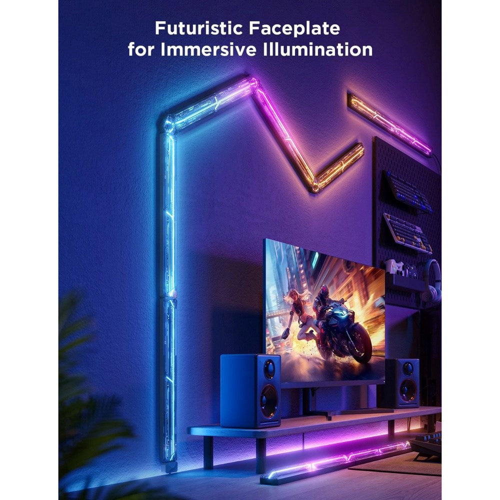 Govee Gaming Wall Light (4+1) Vegglampe - Sort