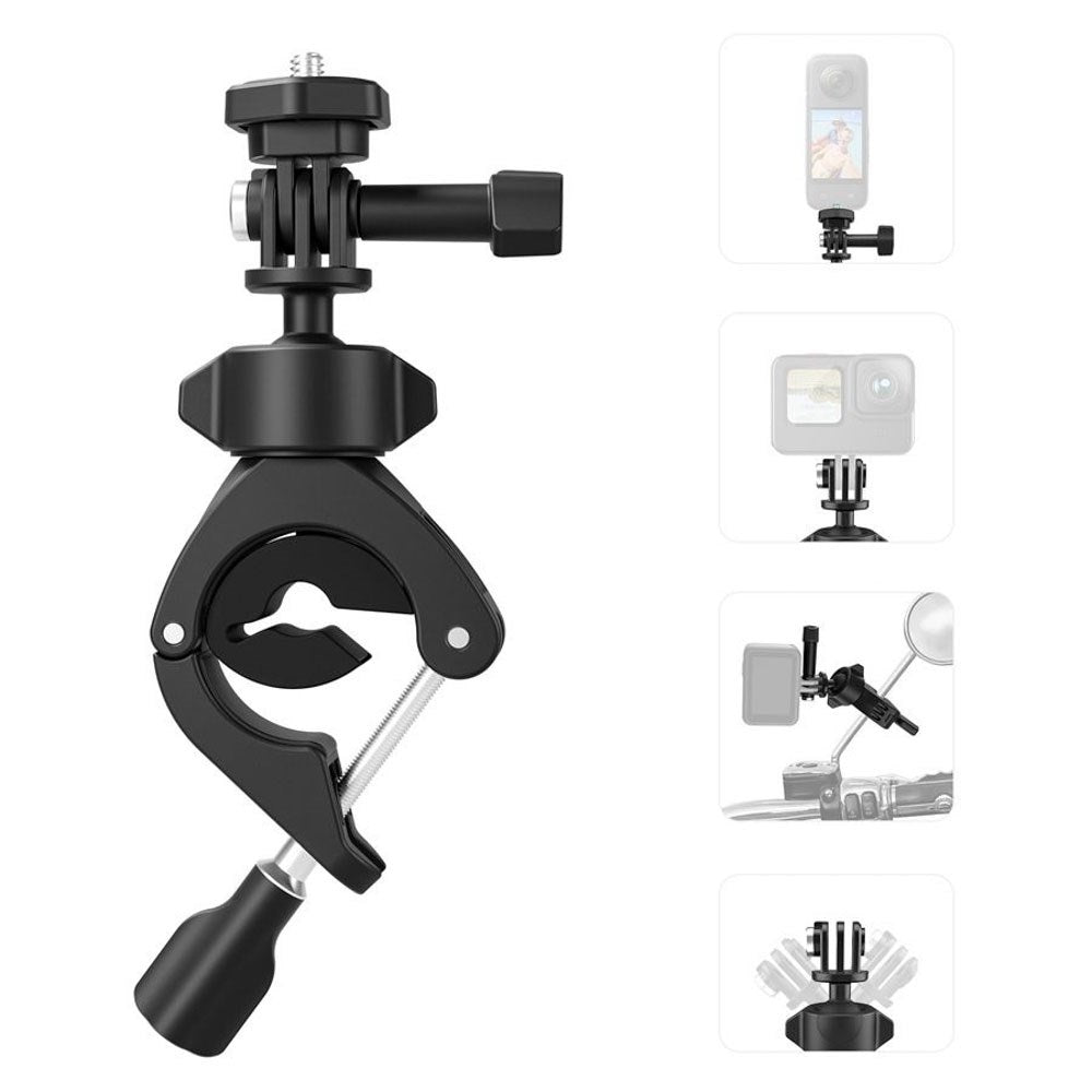 TELESIN Sykkelrammefeste for Actionkamera - Svart