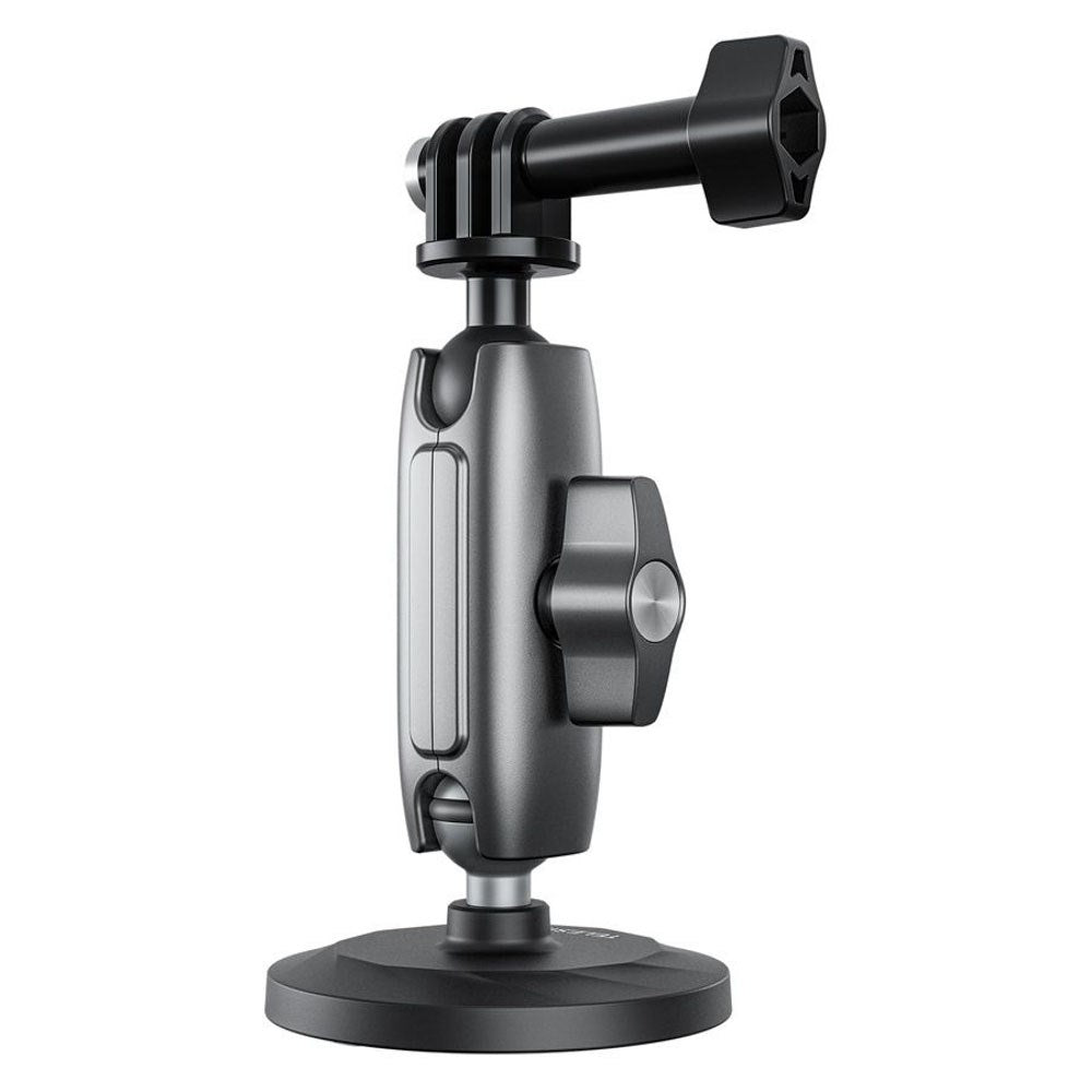 TELESIN Magnetisk & Roterbar Montering for Actionkamera - Svart