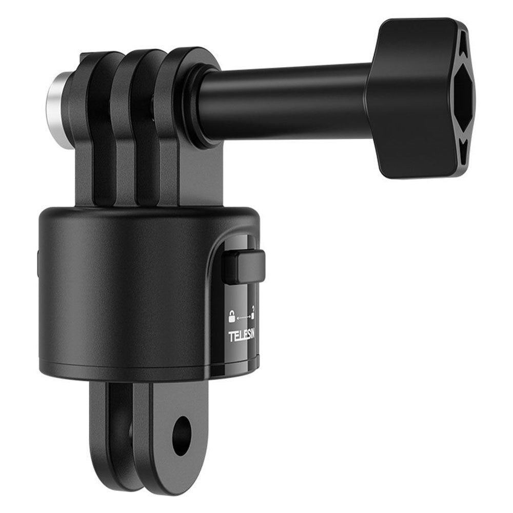 TELESIN Quick-Release Adaptersett for actionkamera - svart