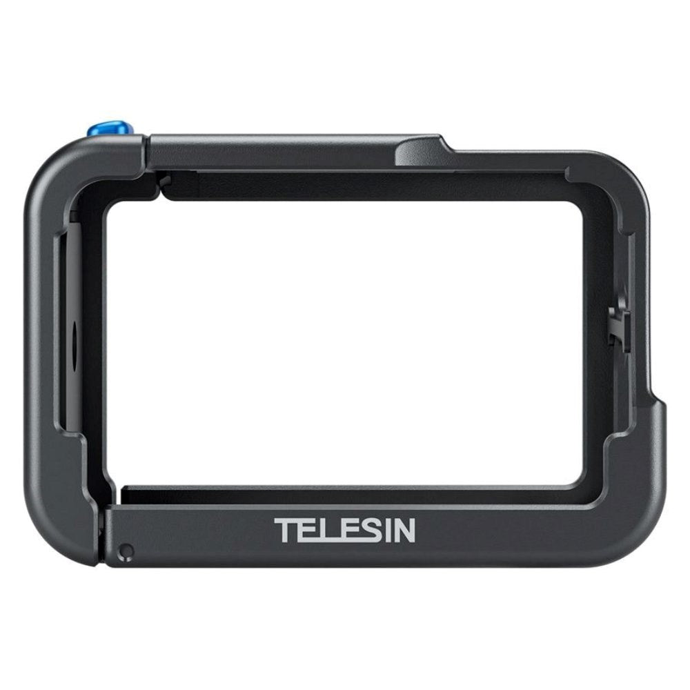 TELESIN Metall Cage til DJI Osmo Action 3 / 4 / 5 Pro - Grå