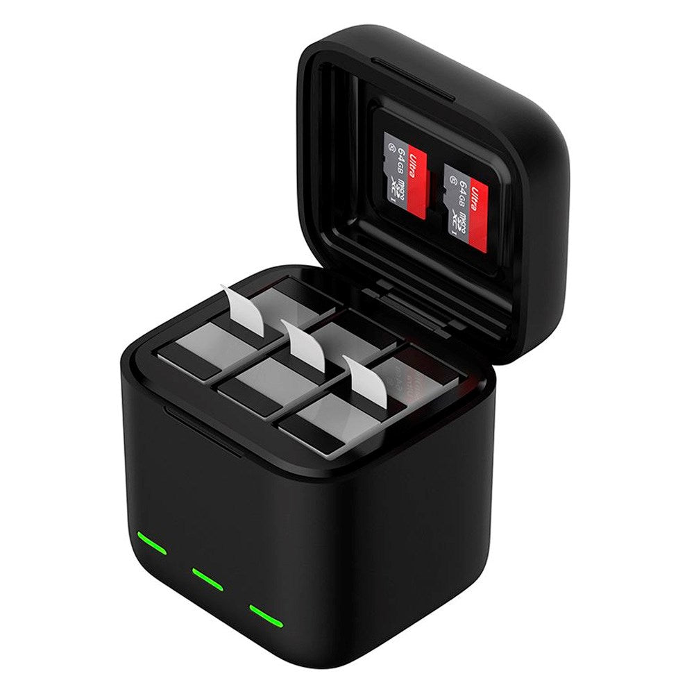 TELESIN Batteri Ladeetui for GoPro Hero 13 - Svart