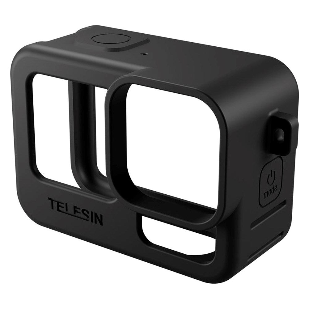 TELESIN Silikon Deksel for GoPro Hero 9 / 10 / 11 / 12 / 13 - Svart