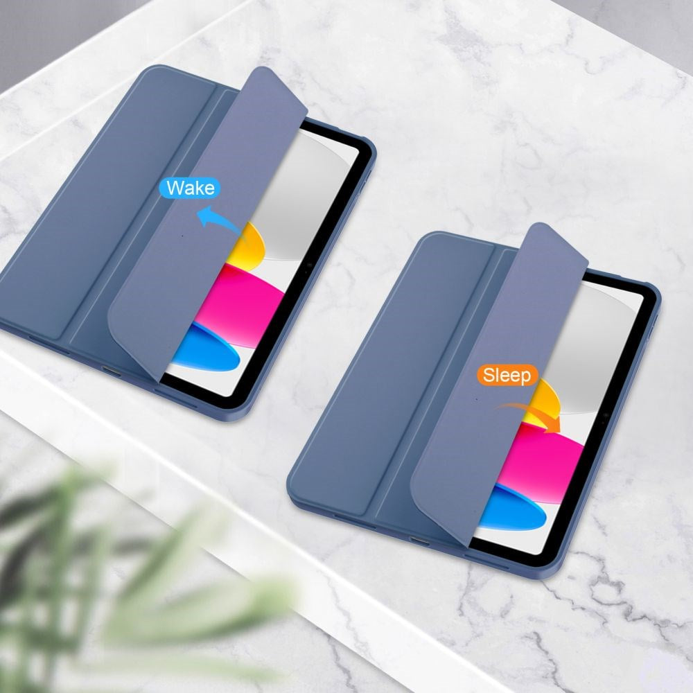 Tech-Protect iPad 11" (2025) / iPad 10.9" (2024/2022) SC Deksel m. Apple Pencil Holder - Blå