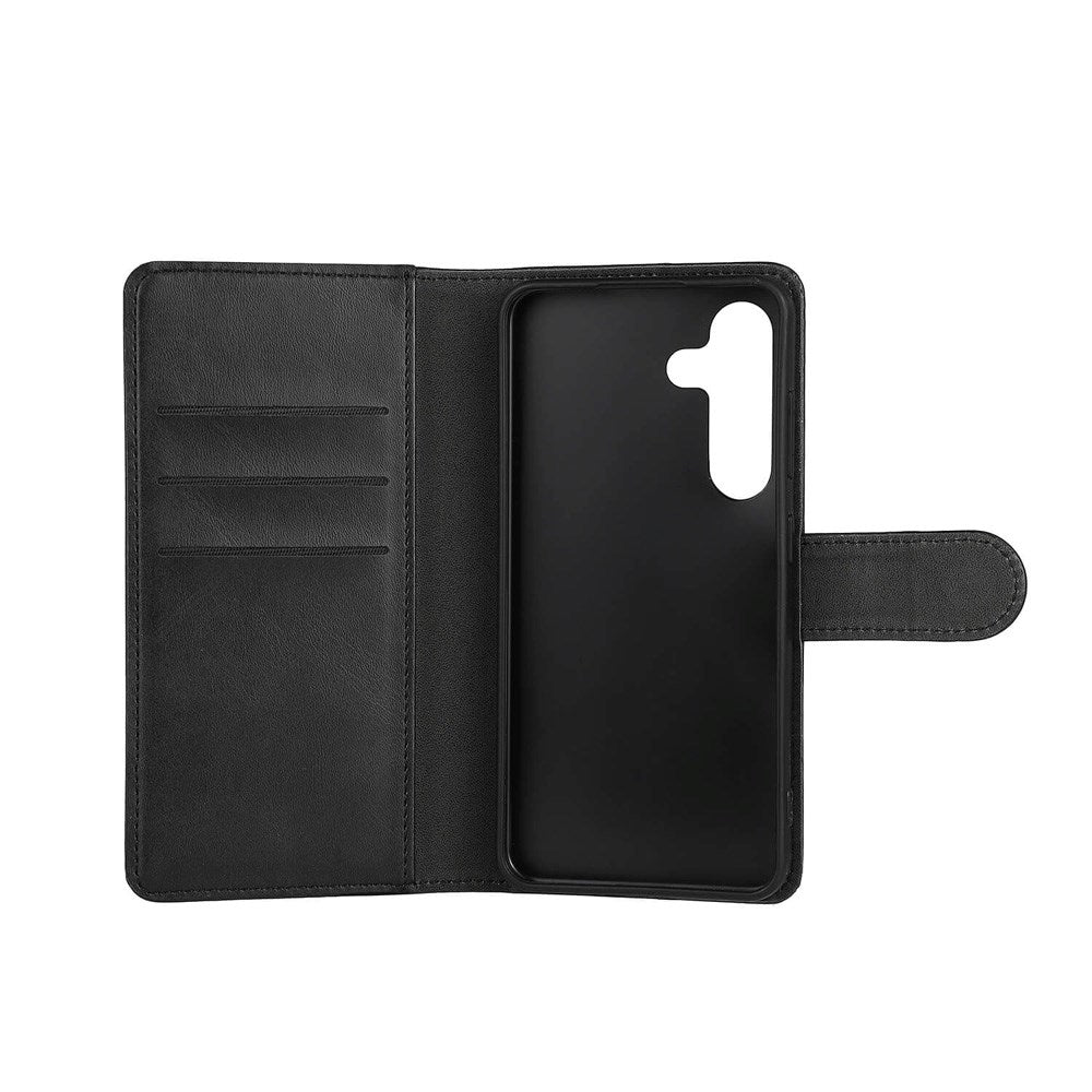 Samsung Galaxy S24 Classic Wallet Flip Deksel med Stativfunksjon - Svart