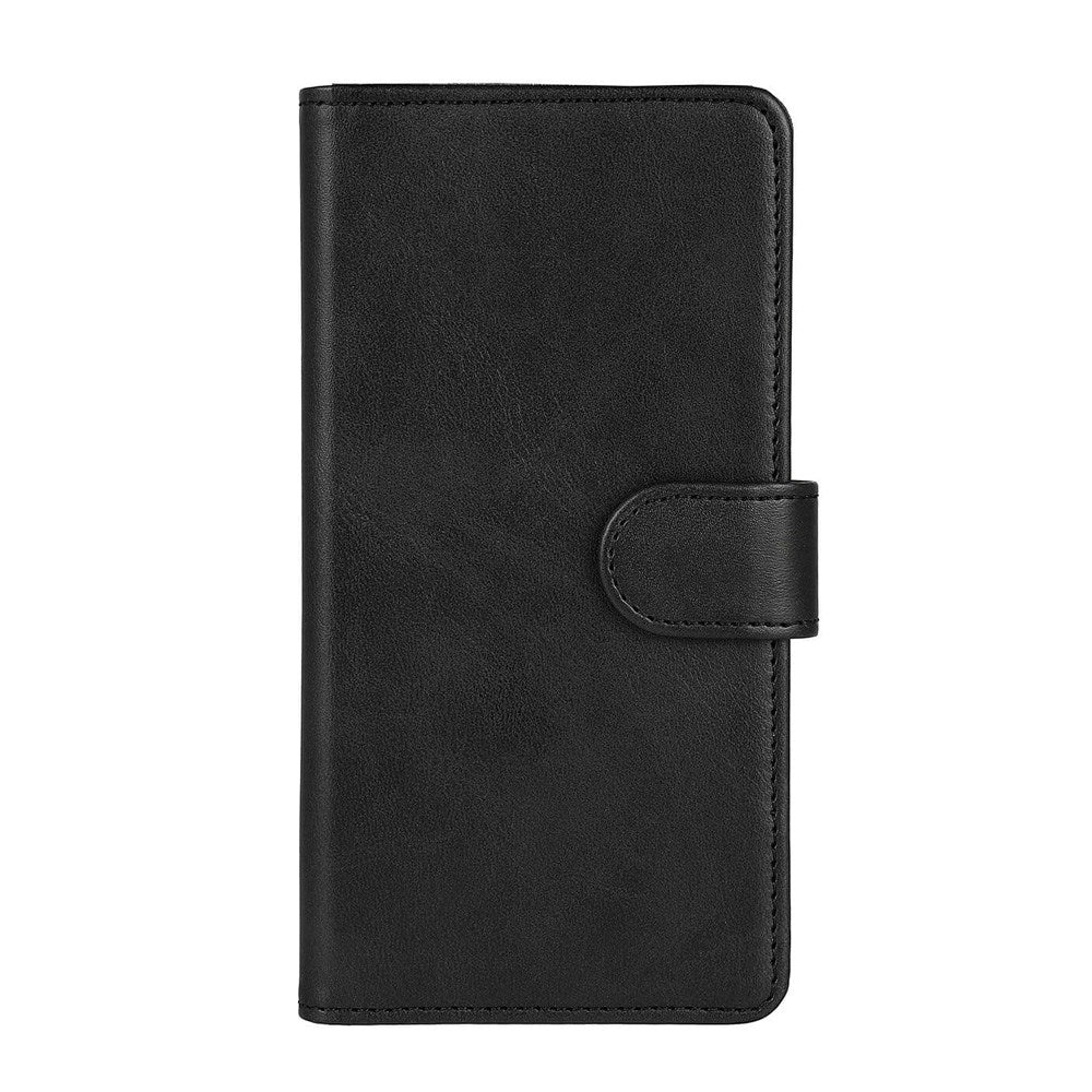 Samsung Galaxy S24 Classic Wallet Flip Deksel med Stativfunksjon - Svart