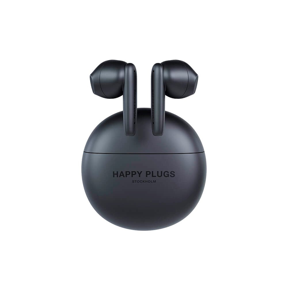 Happy Plugs Joy Lite Trådløse In-Ear Hodetelefoner - Svart