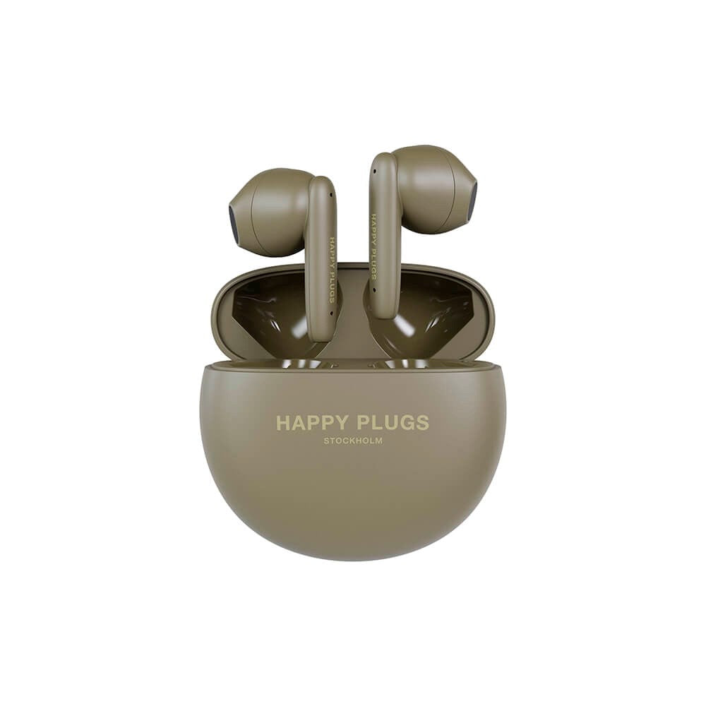 Happy Plugs Joy Lite Trådløse In-Ear Hodetelefoner - Grønn