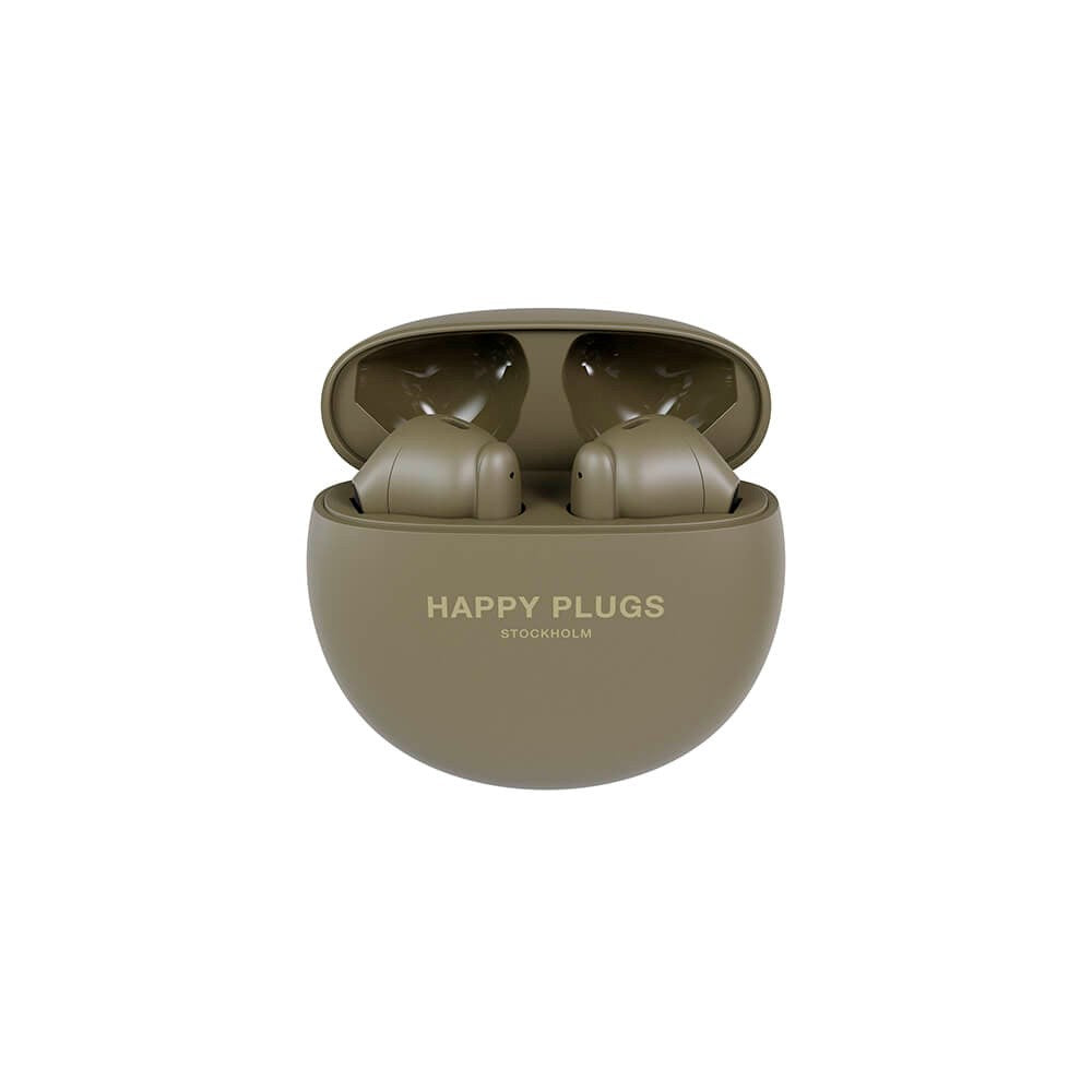 Happy Plugs Joy Lite Trådløse In-Ear Hodetelefoner - Grønn