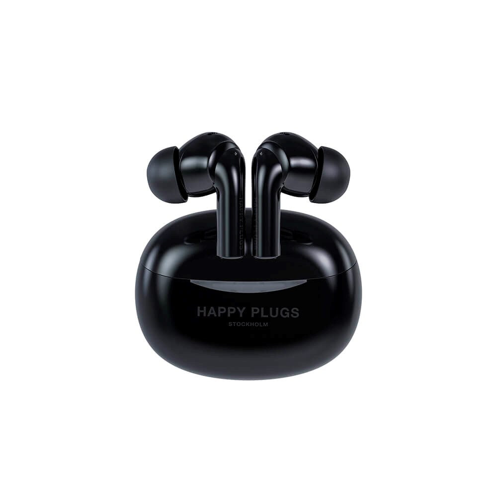 Happy Plugs Joy Pro In-Ear Hodetelefoner m. Støyreduksjon - Svart