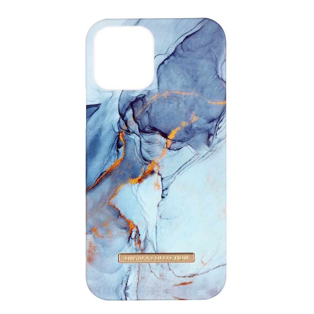Onsala Collection iPhone 12 / 12 Pro Deksel med Magnet - Soft Gredelin Marble