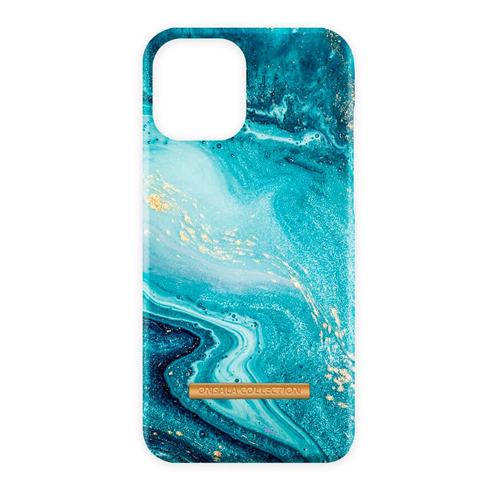 iPhone 13 Mini Onsala Fashion Collection Deksel - Magnetisk - Blue Sea Garden