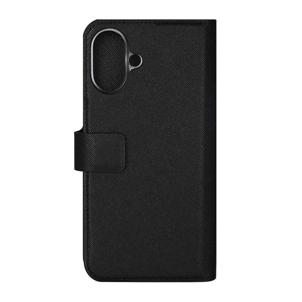 Onsala iPhone 16 Plus ECO Flip Deksel m. Lommebok - MagSafe Kompatibel - Black
