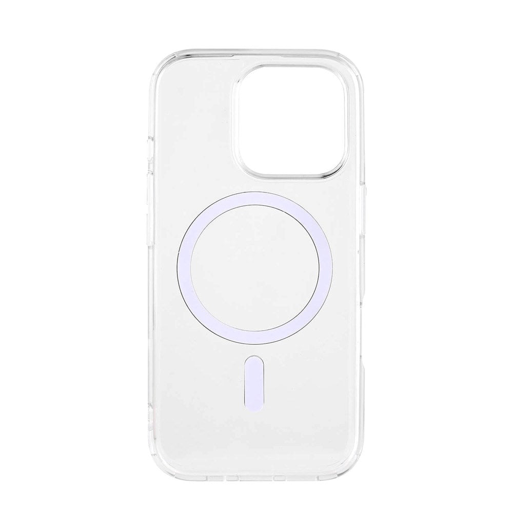 iPhone 16 Pro Onsala Fleksibelt Plast Deksel - MagSafe Kompatibelt - Gjennomsiktig