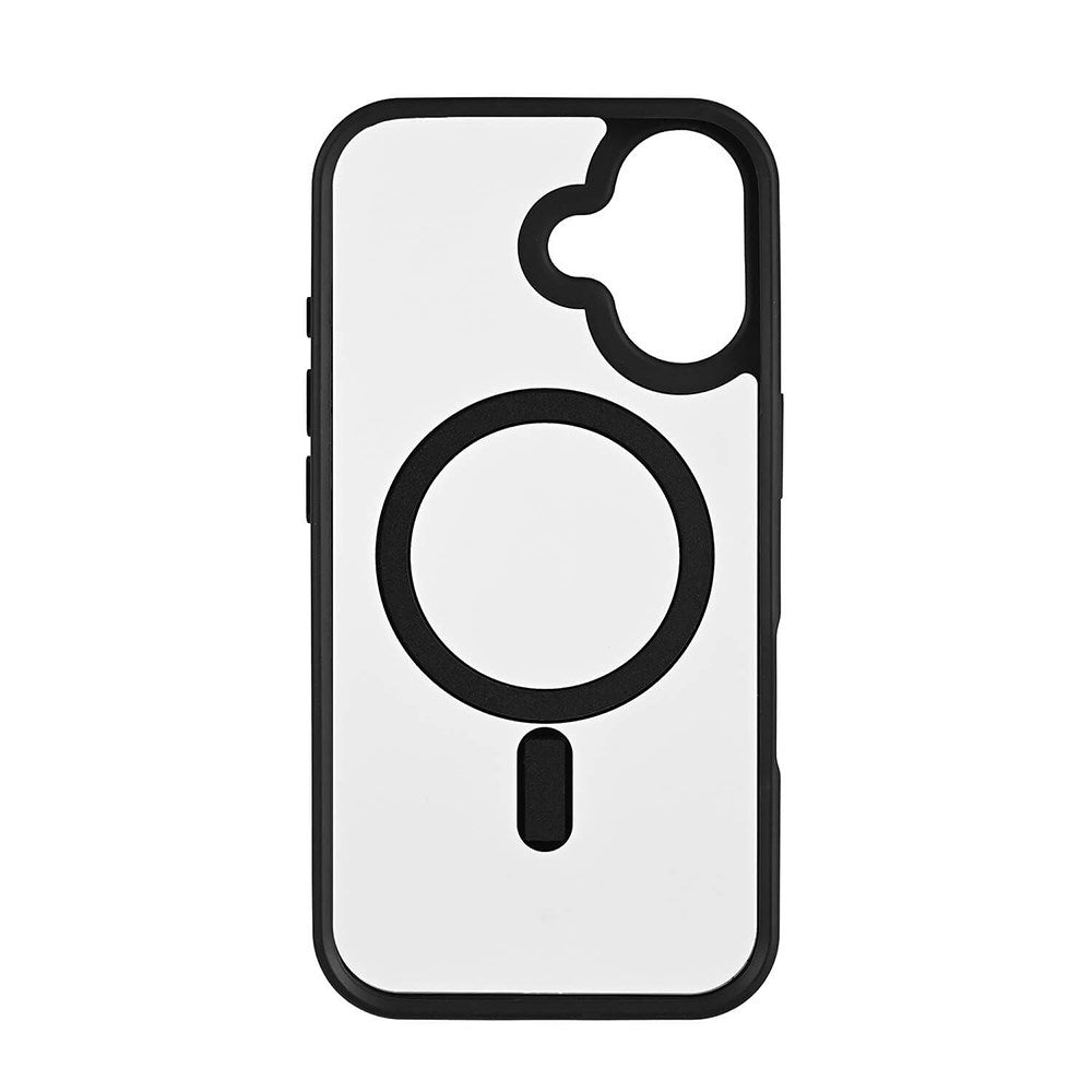 iPhone 16 Onsala Bumper Deksel - MagSafe-Kompatibel - Svart og Gjennomsiktig