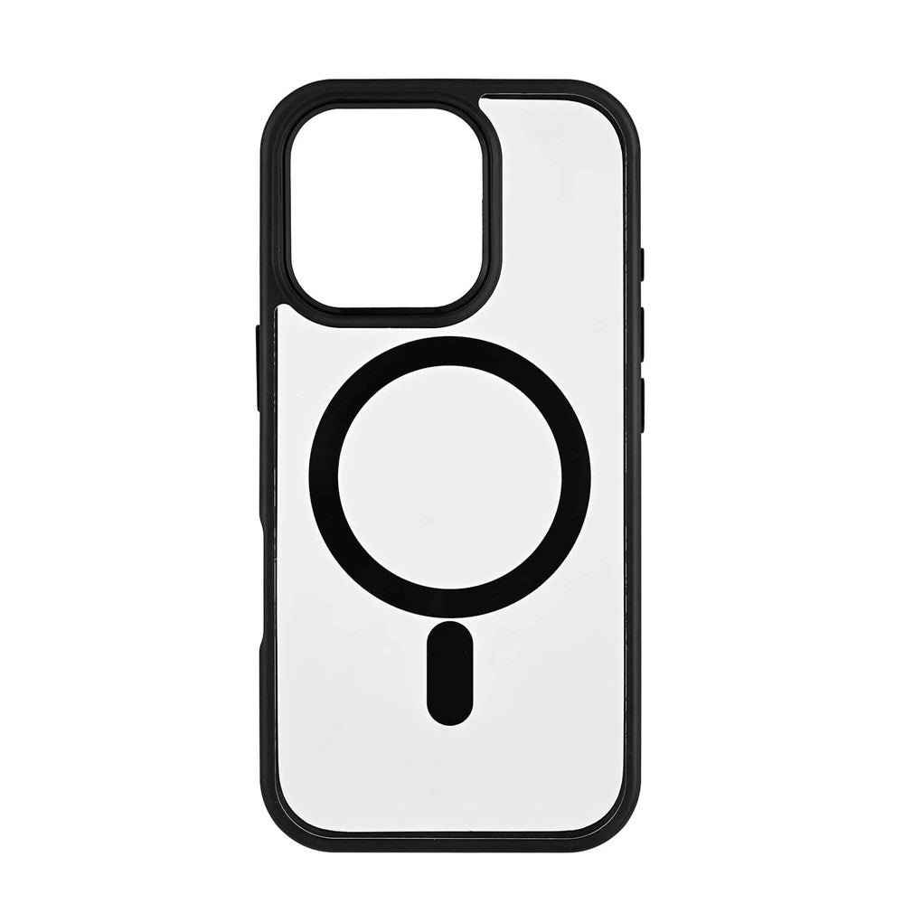 iPhone 16 Pro Onsala Bumper Deksel - MagSafe-Kompatibel - Svart og Gjennomsiktig