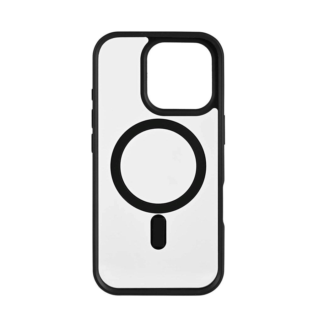 iPhone 16 Pro Onsala Bumper Deksel - MagSafe-Kompatibel - Svart og Gjennomsiktig