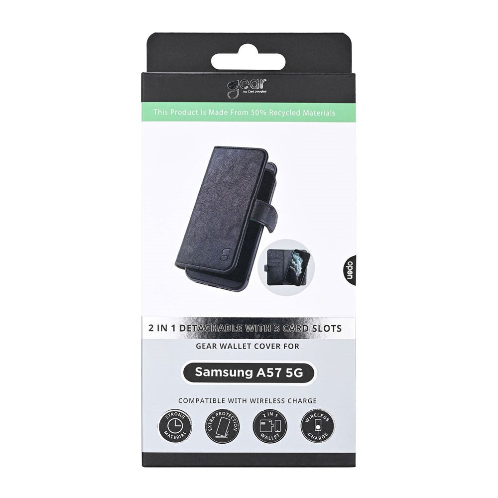 Samsung Galaxy A57 GEAR 2-i-1 Flip Deksel - Svart