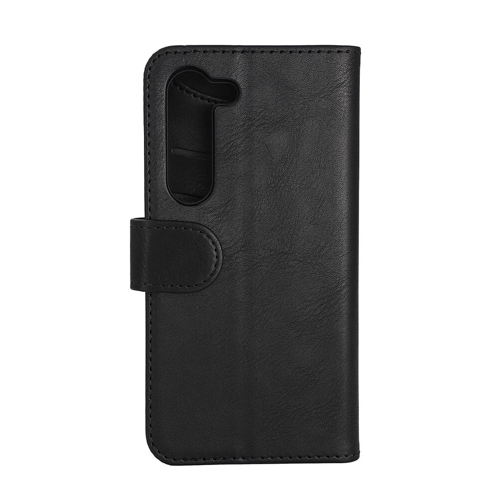 Samsung Galaxy S23 Gear Wallet - Flippdeksel i Skinn med Lommebok - Svart
