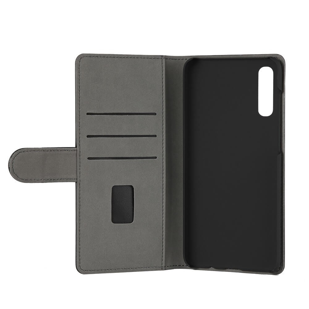 Samsung Galaxy A70 Gear Wallet - Skinndeksel med Lommebok - Svart