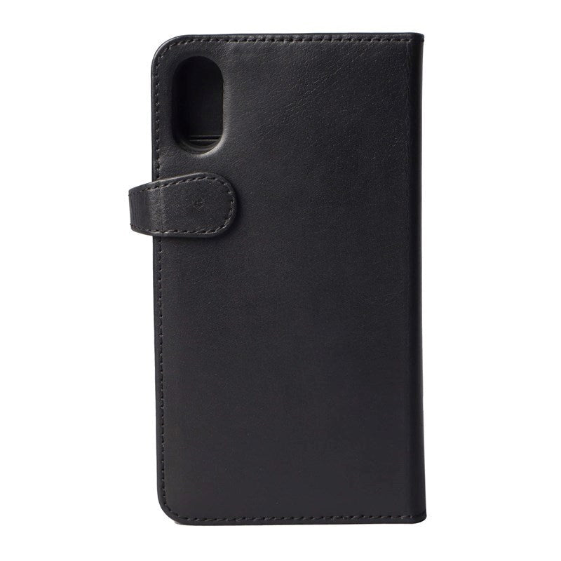 Buffalo iPhone XR Buffalo Wallet Skinndeksel med Lommebok Svart