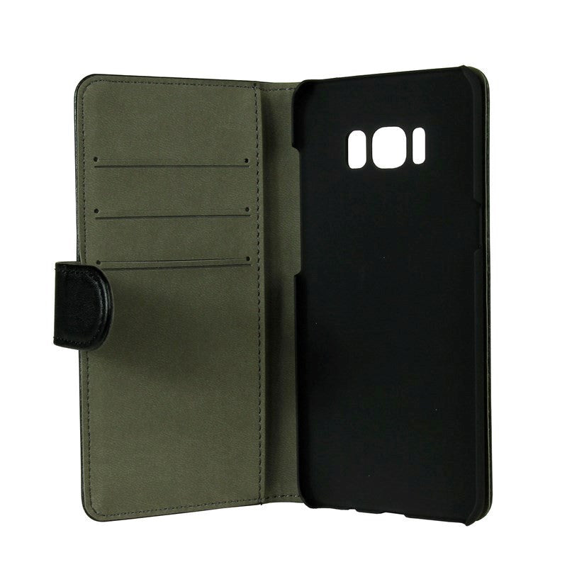 GEAR Samsung Galaxy S8 Wallet Leather Deksel Svart