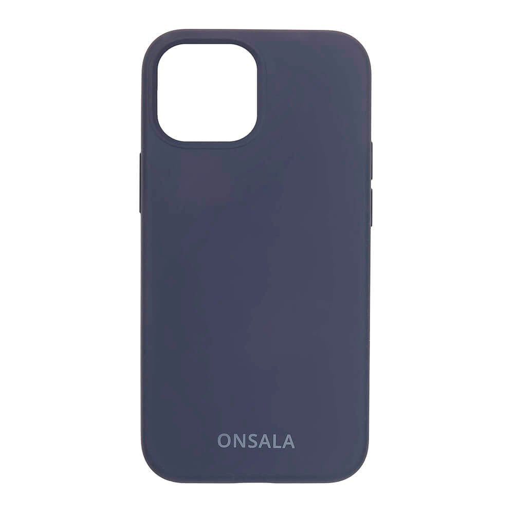 Onsala iPhone 13 Mini Onsala Collection True Liquid Silicone Bakdeksel - Cobalt Blue
