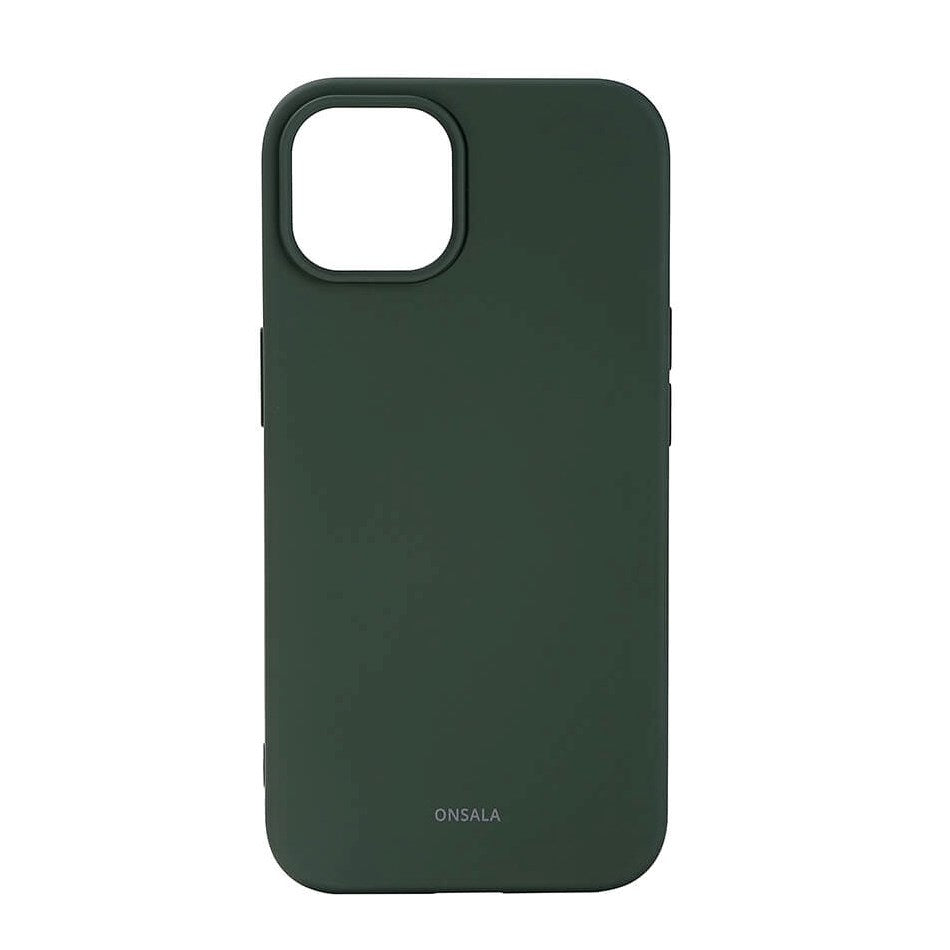 iPhone 13 / 14 Onsala Silikon Deksel - Olive Green