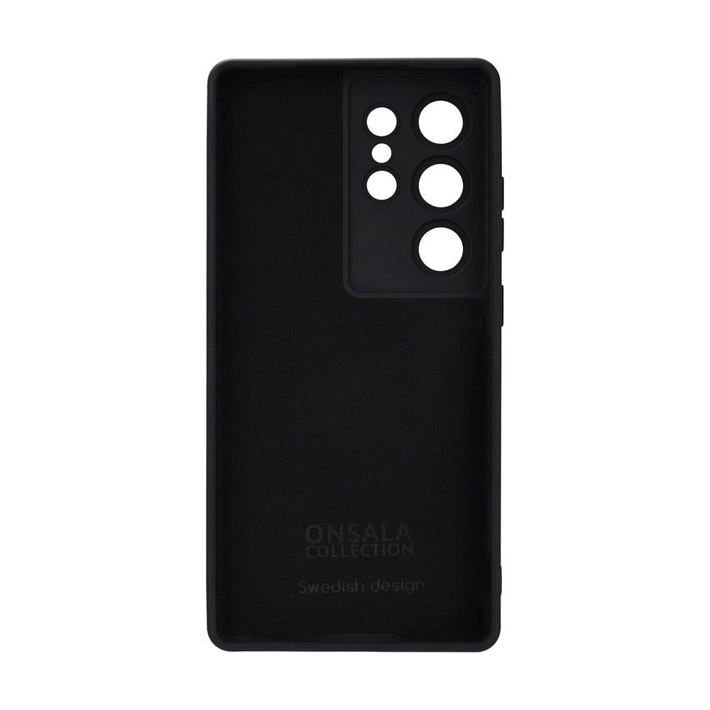 Onsala Samsung Galaxy S25 Ultra Silikon Touch Deksel - Black