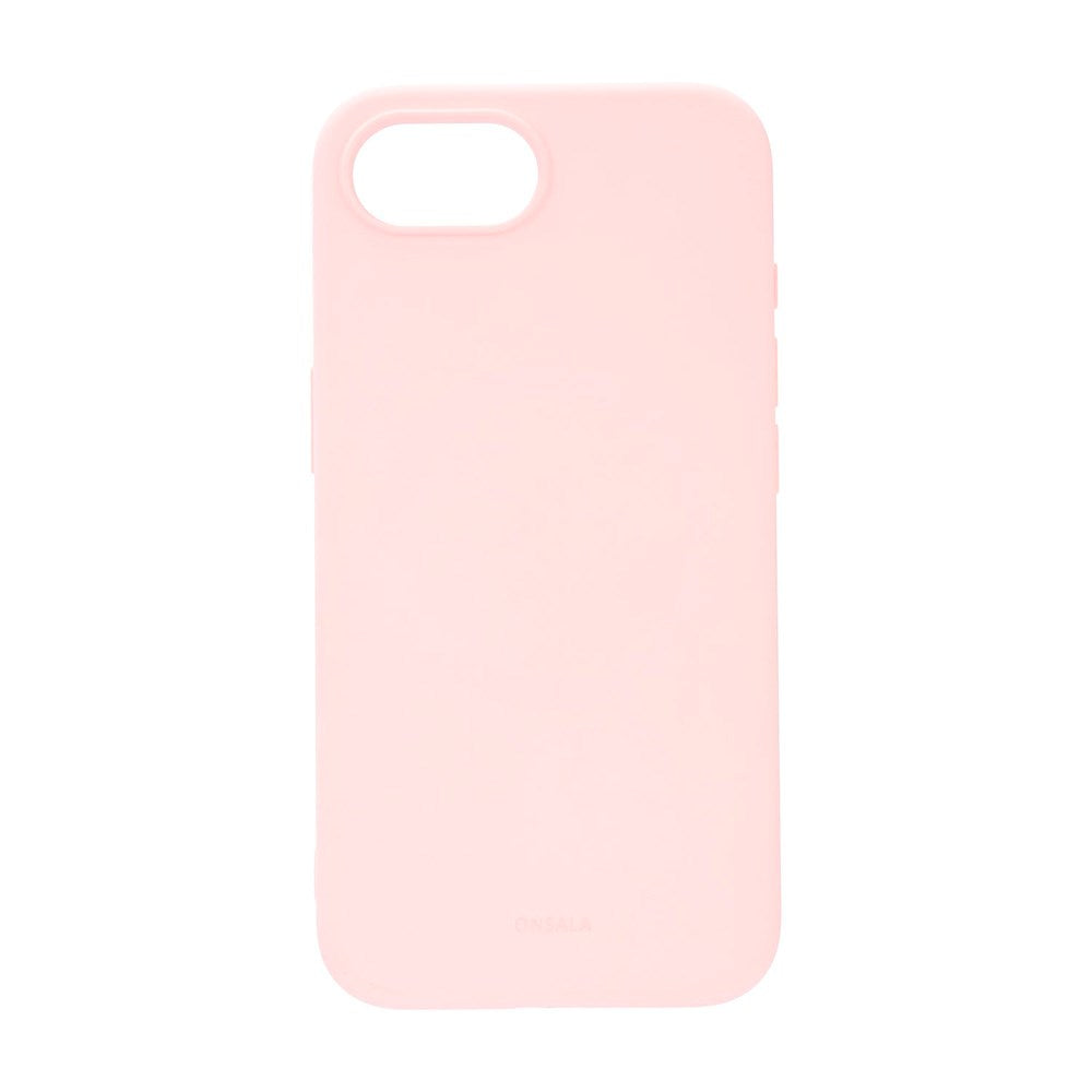 iPhone 16e Onsala Silikon Deksel - Chalk Pink
