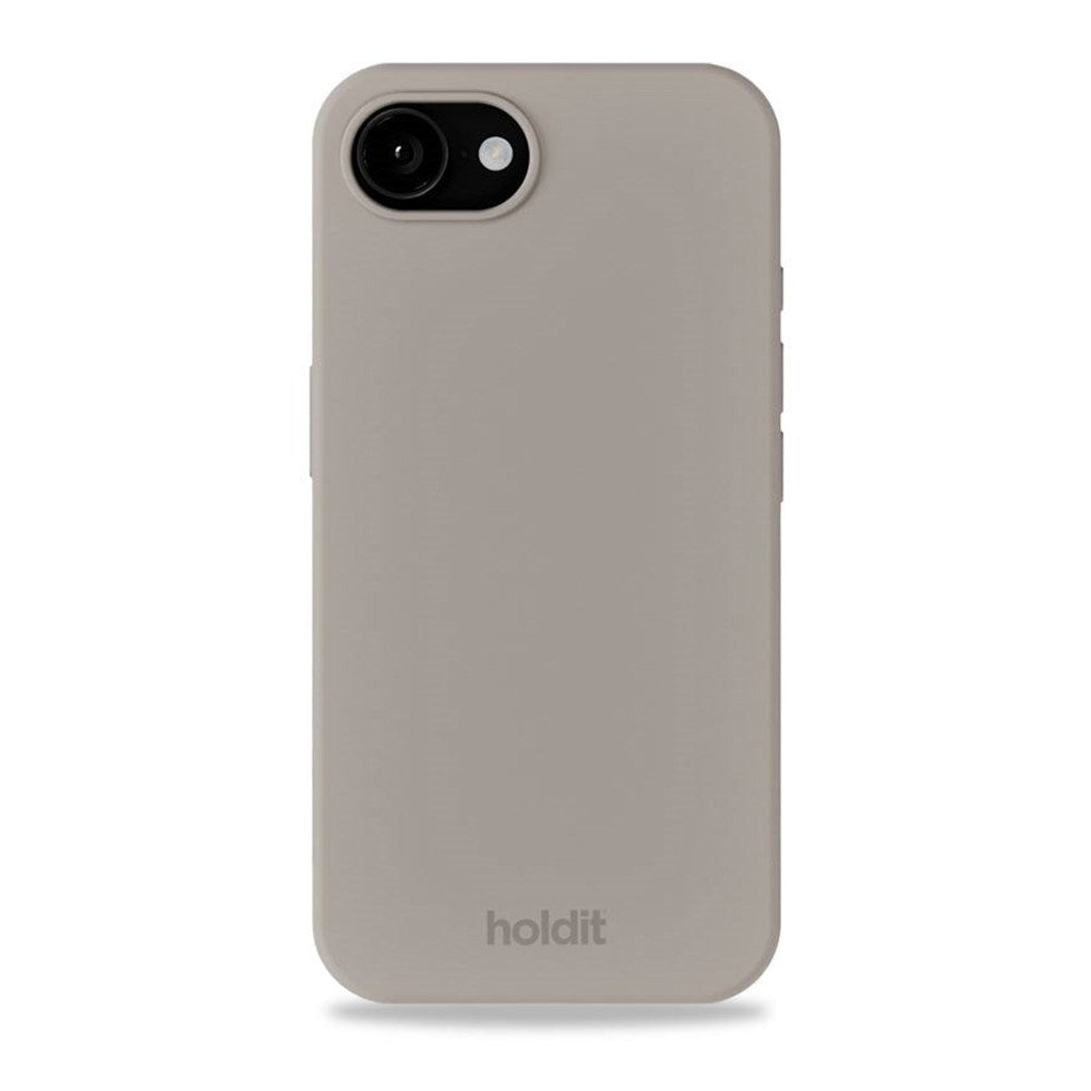 Holdit iPhone 16e Soft Touch Silikon Deksel - Taupe