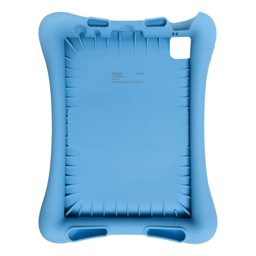 iPad Air (2022/ 2020) / iPad Pro 11 (2021 / 2020) Deltaco Silikon Barnedeksel - Blå