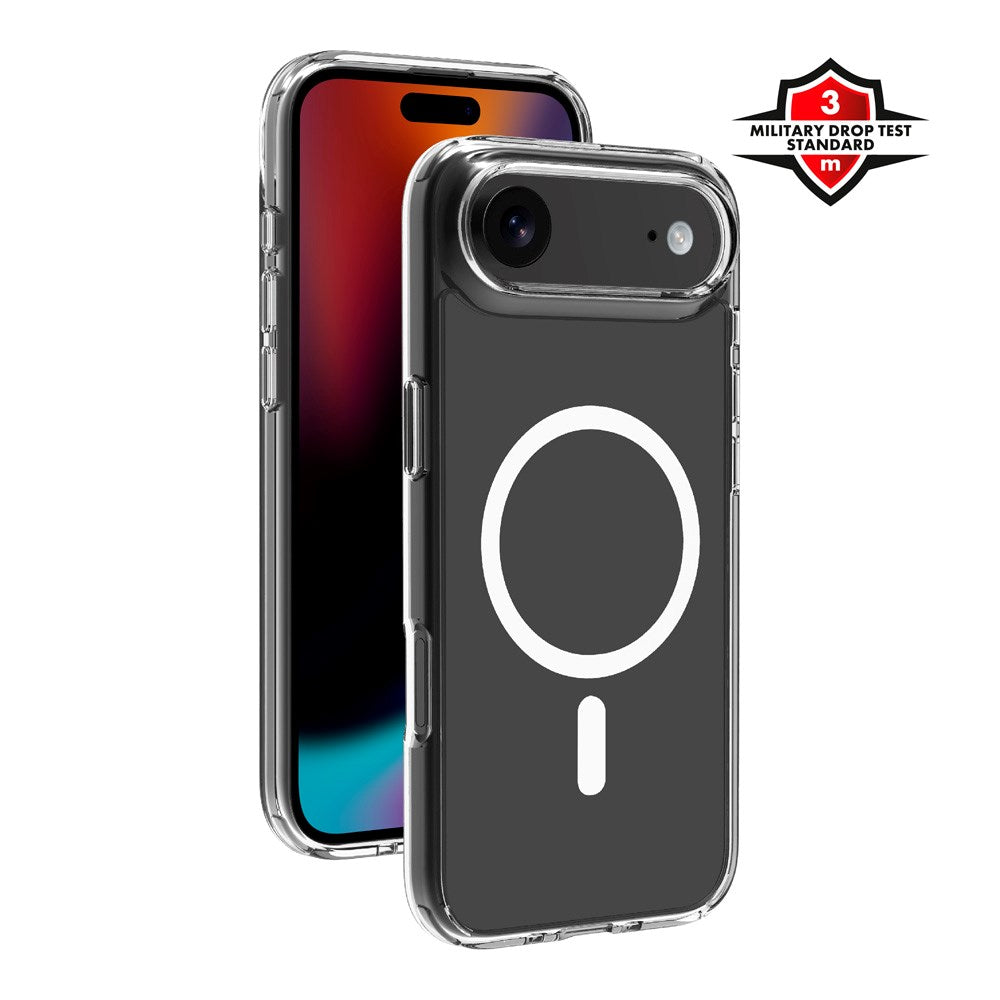 X2O iPhone Air Mag Clear Deksel - MagSafe Kompatibel - Gjennomsiktig