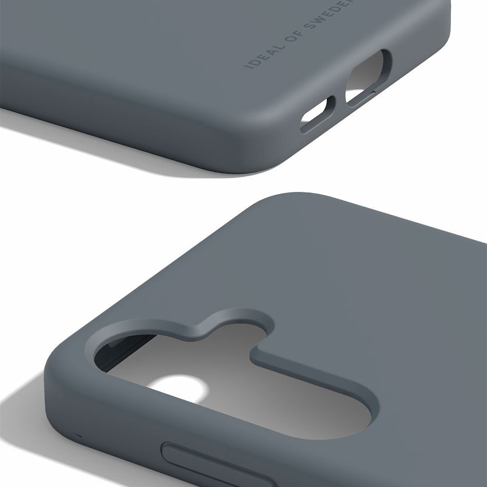 Samsung Galaxy S24 / S25 iDeal Of Sweden Silicone Deksel - MagSafe Kompatibel - Midnight Blue