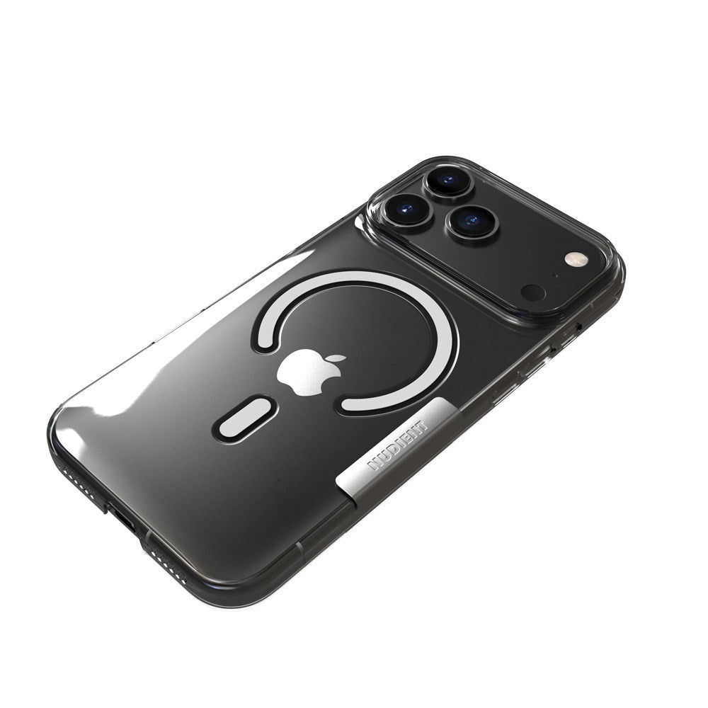 Nudient Thin Case iPhone 17 Pro Max Deksel - MagSafe Kompatibel - Transparent