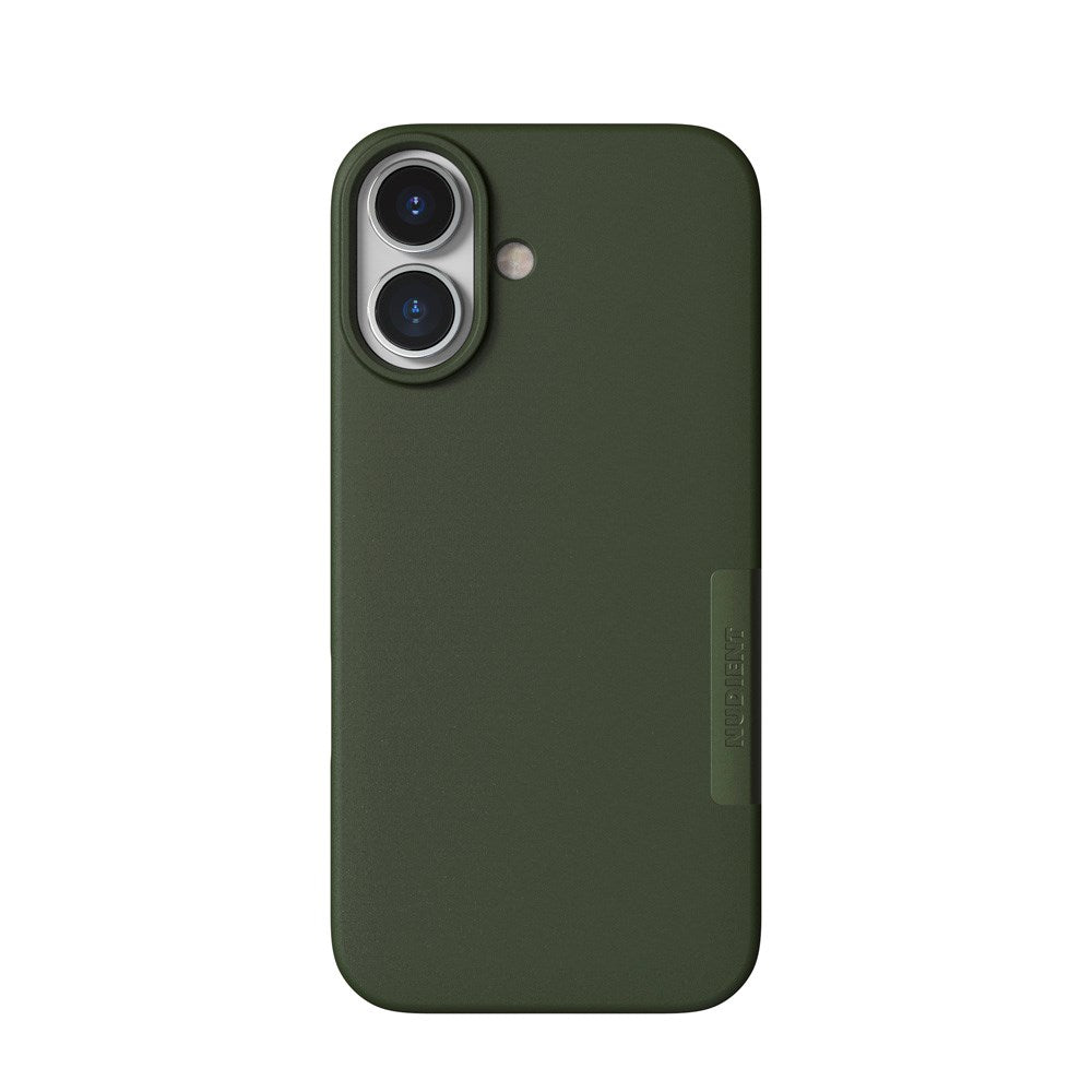 Nudient Thin Case iPhone 17 Deksel - MagSafe Kompatibel - Pine Green