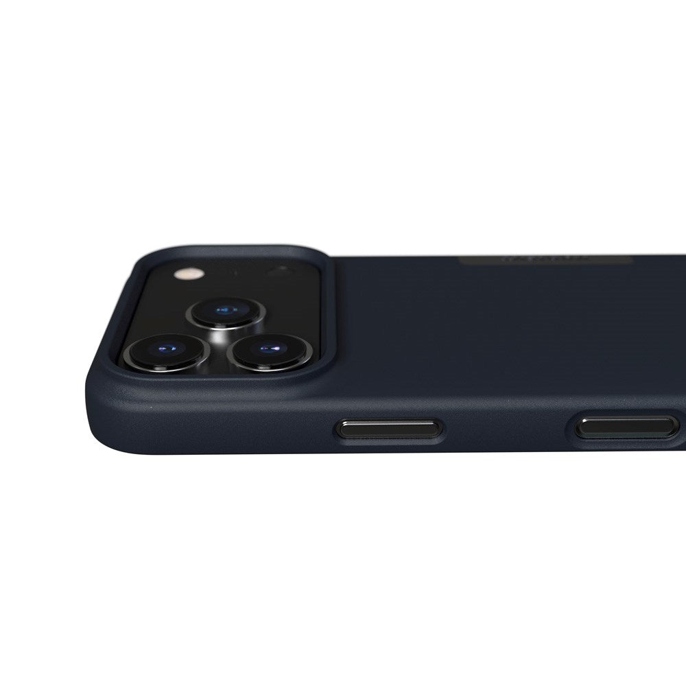 Nudient Thin Case iPhone 17 Pro Deksel - MagSafe Kompatibel - Midwinter Blue