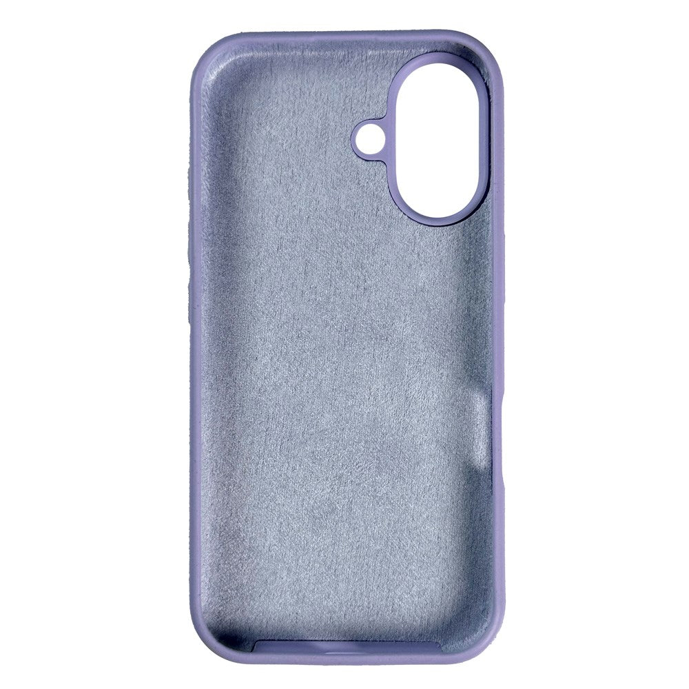 Nudient iPhone 16 Base Silicone Deksel - Soft Purple